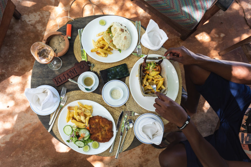 Lunchtime at Our Restaurant